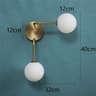 Creative Glass Ball Wall Sconce 9