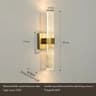 Modern Bubble Crystal LED Wall Sconce 7
