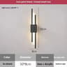 Modern Acrylic Pipe LED Wall Sconce 7