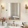 Rounded Rectangle Metal Framed Wall Mirror 12