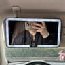 Rechargeable LED Car Sun Visor Vanity Mirror 6