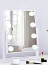 Hollywood Vanity Mirror With 9 LED Bulbs And 360 Rotation 8