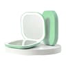 Portable LED DoubleSided Pocket Makeup Mirror With 5X Magnification 11