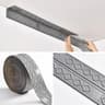 3D Diamond Pattern SelfAdhesive Wall Skirting Border 10