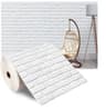 Retro 3D Faux Brick Waterproof SelfAdhesive Wall Sticker Roll 5