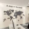 3D Acrylic Creative World Map Wall Sticker Mural 15