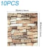 3D Sculpted Waterproof XPE Foam Wall Tile Sheets 10Pack 15