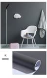 Modern Matte Black PVC SelfAdhesive Decorative Vinyl Film 9