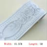 Waterproof PVC SelfAdhesive Wall Waistline  Baseboard Border Roll 11