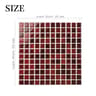 3Pack Christmas Mosaic Tile SelfAdhesive Removable Wall Decals 13