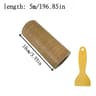 Thickened Wood Grain Skirting Line Wall Sticker Roll 10