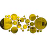32Piece Modern 3D Circle Mirror Wall Sticker Set 6