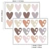 24Piece Heart Wall Sticker Decal Set 10