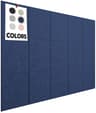 6Pack Large SelfAdhesive Felt Bulletin Board Tiles 9