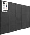 6Pack Large SelfAdhesive Felt Bulletin Board Tiles 0