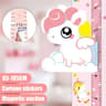 3D Magnetic Animal Height Growth Chart Wall Sticker Set 16