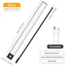 Elite Rechargeable Motion Sensor LED UnderCabinet Light Bar 14