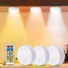 3Color Temperature Touch Dimmable Puck Light 6