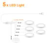 Mini Aluminum Dimmable LED Under Cabinet Light Set Touch Sensor Ceiling Lamp 11