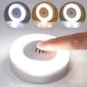 Portable USB Rechargeable LED Wall Sconce Touch Control Bedside Night Light 7