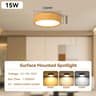 SurfaceMounted Circular LED Ceiling Spot Downlight Fixture 17
