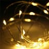 Battery Powered Silver Wire Fairy LED Light String Garland 4