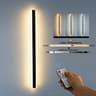 Modern Outdoor Remote Dimmable LED Linear Wall Sconce Fixture 9