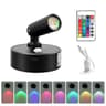 Rechargeable RGB LED Wireless Magnetic Wall Spotlight 0
