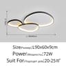 Modern Designer Nordic LED Ceiling Light Fixture 11