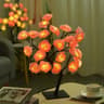 24 LED Rose Flower Tree Tabletop Desk Lamp 8