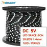WS2811 Addressable RGB LED Curtain Light Wire Programmable String Lights 9