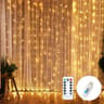 USB Ambient Cascade Wave Wall LED Drapes Remote Control 6