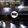 Solar Outdoor Waterproof LED Deck  Step Lights 4Pack 5