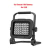Cordless Outdoor LED Work Light  Handheld Spotlight Fits Makita  DeWalt  Milwaukee 18V 9