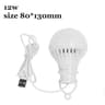 USBPowered Mini LED Tent Bulb With Cable  Hanging Clip 8