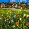 LED Solar Garden Firefly Lights  Outdoor Pathway Accent Decor 6