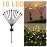Solar Powered Swaying Firefly Garden Lights  Landscape Lawn Decor 6