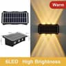 Outdoor Up And Down Solar LED Wall Lights 8