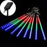 Solar Meteor Shower Rain String Lights 8Tube Set 6