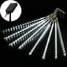 Solar Meteor Shower Rain String Lights 8Tube Set 7