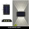 Solar LED Outdoor DownLuminous Decorative Wall Light 14