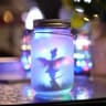 Solar Mason Jar Hanging Lantern Fairy Light 7