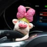 Cute Plush Puppy Car Wiper Stem Interior Ornament 13