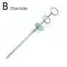 Adjustable Steel Ground Insertion Double Fishing Rod Holder 6