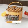 50Grid Press Type Ice Cube Mold With Storage Box And Lid 6