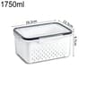 Produce Saver Refrigerator Container With Strainer Basket 6
