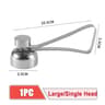 DoubleHeaded Stainless Steel Egg Topper And Shell Opener 7