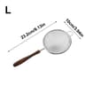 Stainless Steel Fine Mesh Filter Spoon With Walnut Handle 6