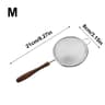 Stainless Steel Fine Mesh Filter Spoon With Walnut Handle 8