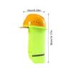 HighVisibility Hard Hat Sun Shade Neck Cover 8